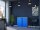 phoenix Stahlschrank SCL0891GBK grau, blau 1 Fachboden 91,5 x 37,0 x 83,0 cm, zerlegt
