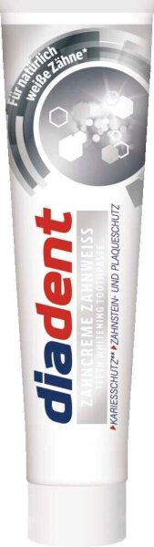 diadent ZAHNWEISS Zahnpasta 125 ml