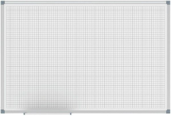 MAUL Whiteboard MAULstandard 90,0 x 60,0 cm weiß mit 1,0 x 1,0 cm Raster