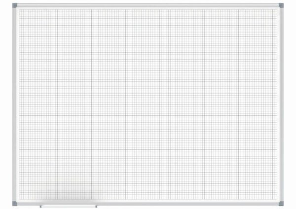 MAUL Whiteboard MAULstandard 120,0 x 90,0 cm weiß mit 1,0 x 1,0 cm Raster