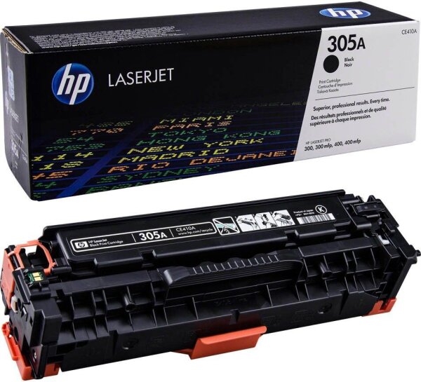 HP 305A (CE410A) schwarz Tonerkartusche