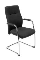 Nowy Styl Besucherstuhl NERO LUX schwarz Stoff, 1 St.