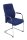 Nowy Styl Besucherstuhl NERO LUX blau Stoff, 1 St.