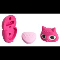 WESTCOTT Radiergummi für Bleistift Eule pink, 1 St.