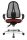 Topstar Bürostuhl Sitness® 15, ST19U G27 Stoff rot, Gestell chrom