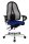 Topstar Bürostuhl Sitness® 15, ST19U G26 Stoff blau, Gestell chrom