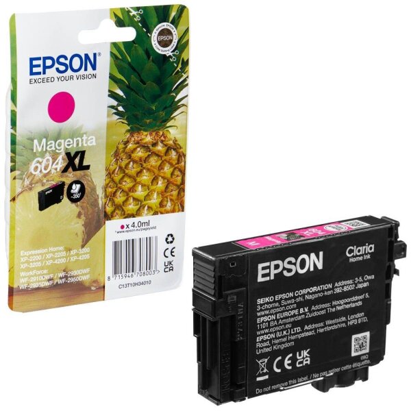 EPSON 604XL/T10H34 (Ananas) magenta Druckerpatrone