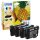 EPSON 604/T10G64 (Ananas) schwarz, cyan, magenta, gelb Druckerpatronen, 4er-Set