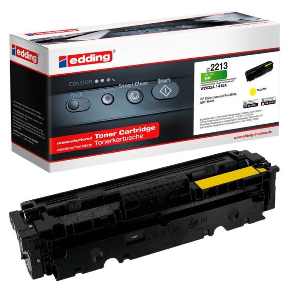 edding EDD-2213  gelb Toner kompatibel zu HP 415A (W2032A)