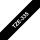brother Schriftband TZe-335 TZE335, 12 mm, weiß auf schwarz, 1 St.