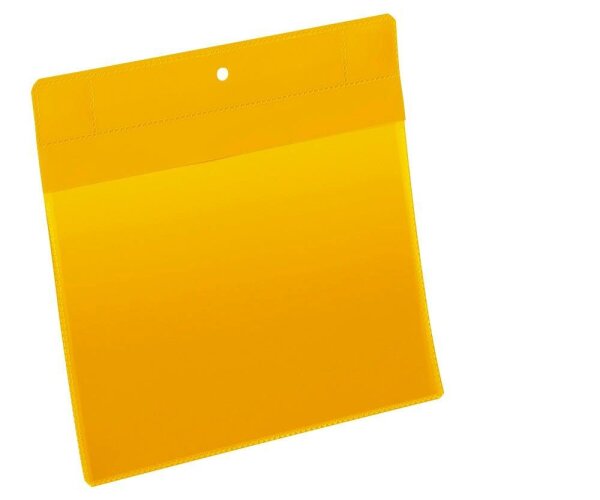 DURABLE Magnettaschen gelb A5, 10 St.