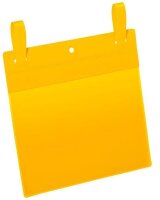 DURABLE Gitterboxtaschen gelb A4, 50 St.