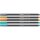 STABILO Pen 68 metallic Filzstifte farbsortiert, 6 St.