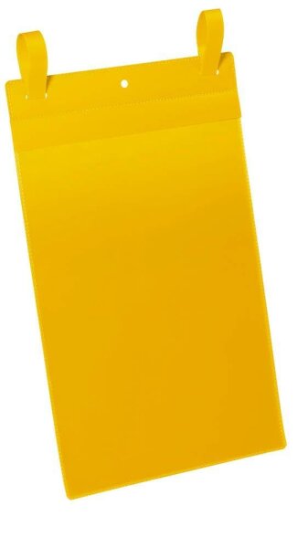 DURABLE Gitterboxtaschen gelb A4, 50 St.