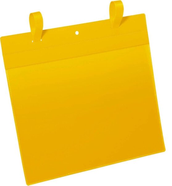 DURABLE Gitterboxtaschen gelb A4, 50 St.
