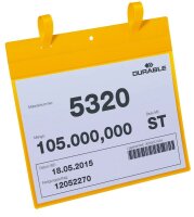 DURABLE Gitterboxtaschen gelb A4, 50 St.