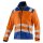 KÜBLER® unisex Warnjacke REFLECTIQ orange, kornblau Größe XS