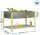 Simonrack Hochbeet SIMONGARDEN URBAN TOP Metall silber, grün rechteckig 120,0 x 60,0 x 85,0 cm, 1 St.