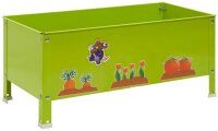 Simonrack Pflanzkübel SIMONGARDEN URBAN KID Metall grün rechteckig 70,0 x 30,0 x 41,0 cm, 1 St.