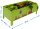 Simonrack Pflanzkübel SIMONGARDEN URBAN KID Metall grün rechteckig 70,0 x 30,0 x 41,0 cm, 1 St.
