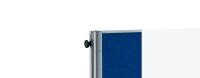 MAUL Moderationswand professionell, klappbar 120,0 x 150,0 cm blau