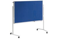 MAUL Moderationswand professionell, klappbar 120,0 x 150,0 cm blau
