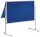 MAUL Moderationswand professionell, klappbar 120,0 x 150,0 cm blau