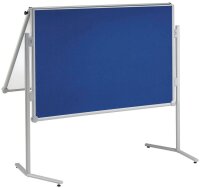 MAUL mobiles Whiteboard MAULpro 120,0 x 150,0 cm blau#!#weiß Filz/Whiteboard