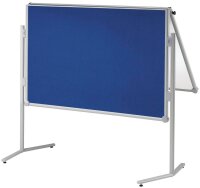 MAUL mobiles Whiteboard MAULpro 120,0 x 150,0 cm blau#!#weiß Filz/Whiteboard
