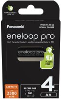 eneloop Akkus pro Ni-MH Mignon AA 2.500 mAh, 4 St.