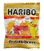 HARIBO Goldbären Minibeutel Fruchtgummi 1,0 kg, 100 St.