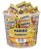 HARIBO Goldbären Minibeutel Fruchtgummi 1,0 kg, 100 St.
