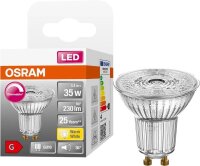OSRAM LED-Lampe SUPERSTAR PAR16 GU10 3,4 W matt