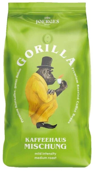 GORILLA Kaffeehaus Kaffeebohnen, mild, 1 kg