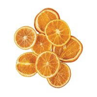 Rayher Dekoartikel orange Orangenscheiben getrocknet