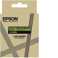 EPSON Schriftband LK LK-6GBJ C53S672079, 24 mm, schwarz...