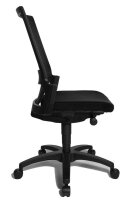 Topstar Bürostuhl Autosynchron®-1, AU1000 T20 Stoff schwarz, Gestell schwarz