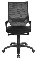 Topstar Bürostuhl Autosynchron®-1, AU1000 T20 Stoff schwarz, Gestell schwarz