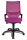 Topstar Bürostuhl Autosynchron®-1, AU1000 T33 Stoff lila, Gestell schwarz