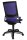 Topstar Bürostuhl Autosynchron®-1, AU1000 T38 Stoff blau, Gestell schwarz