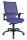 Topstar Bürostuhl Autosynchron®-1, AU1000 T38 Stoff blau, Gestell schwarz