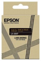 EPSON Schriftband LK LK-5BKP C53S672095, 18 mm, gold auf...