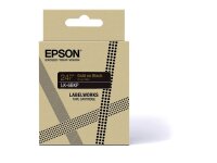 EPSON Schriftband LK LK-6BKP C53S672096, 24 mm, gold auf schwarz, 1 St.