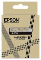 EPSON Schriftband LK LK-5TKN C53S672097, 18 mm, gold auf...