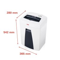 HSM SECURIO C18 Aktenvernichter mit Partikelschnitt P-5,...