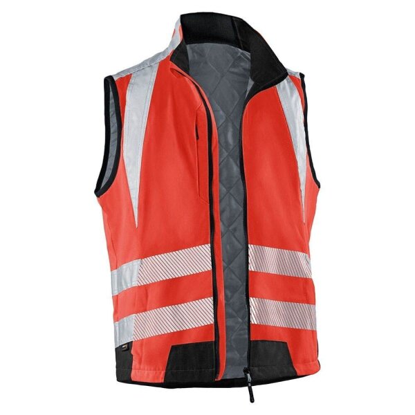 KÜBLER® unisex Warnweste REFLECTIQ rot Größe XL