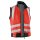 KÜBLER® unisex Warnweste REFLECTIQ rot Größe XL
