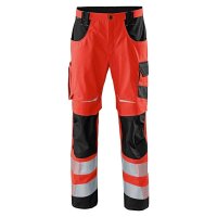 KÜBLER® unisex Warnschutzhose REFLECTIQ rot,...