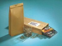 MAILmedia Musterbeutel ohne Fenster braun mit 5,0 cm Falte, 250 St.