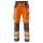 KÜBLER® unisex Warnschutzhose REFLECTIQ warnorange, anthrazit Größe 64